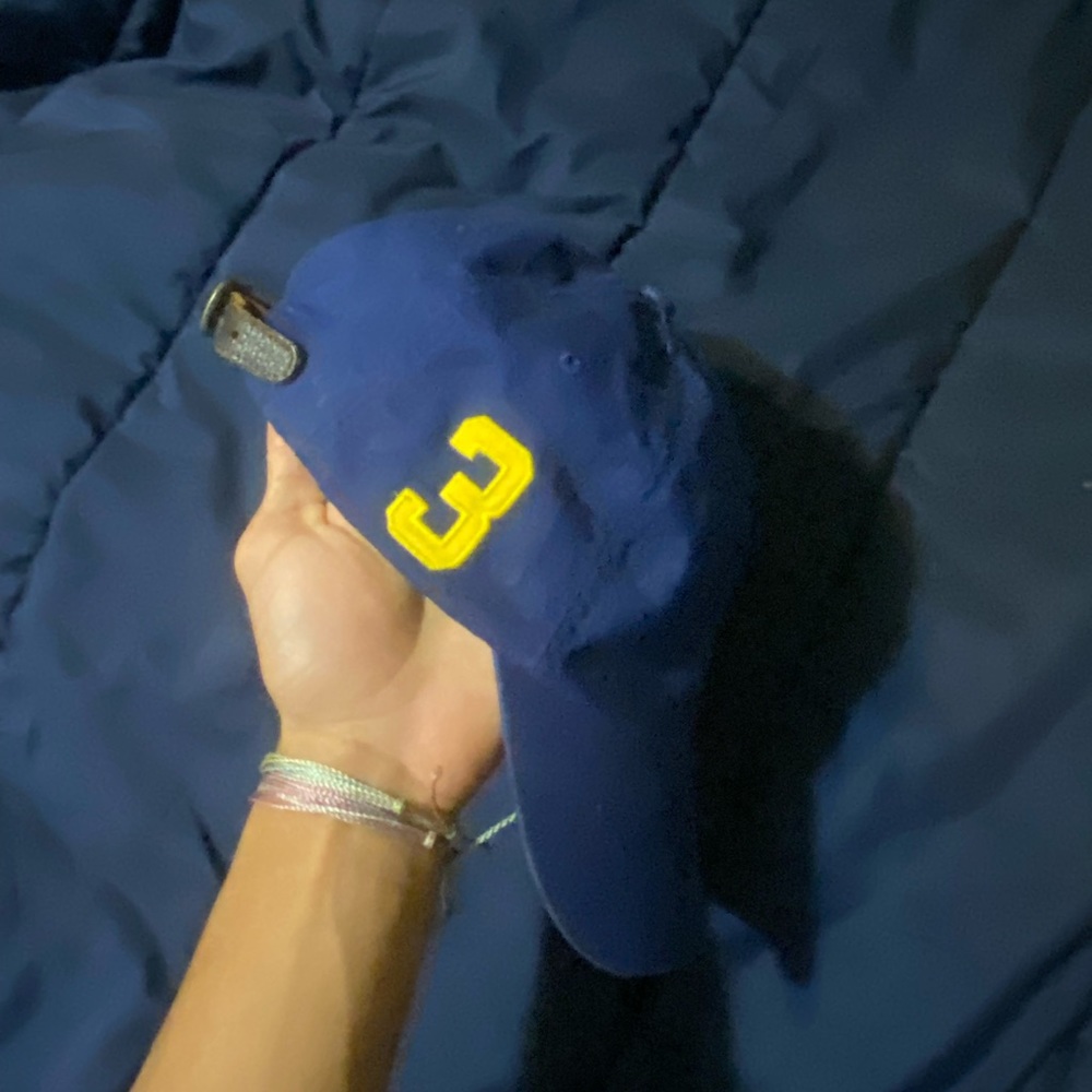 Blue polo hat